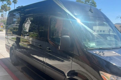 Mercedes-Benz Sprinter limo van exterior