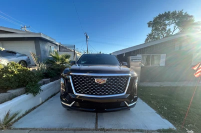 Cadillac Escalade Luxury black SUV exterior