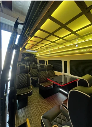 Mercedes Sprinter Executive Van interior