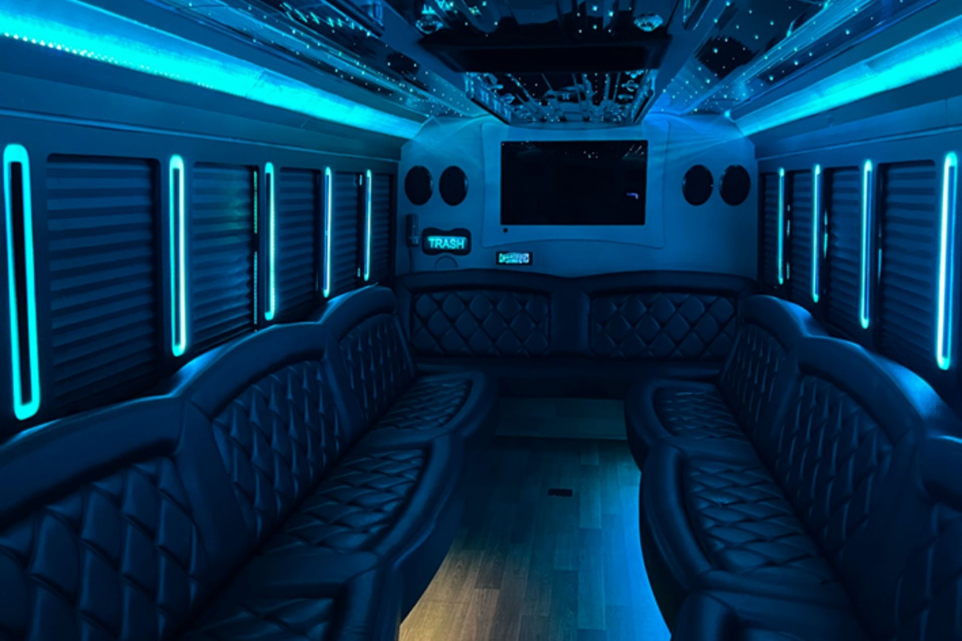 Premium SUV limousine exterior